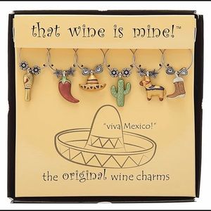Wine Charms - Viva Mexico!